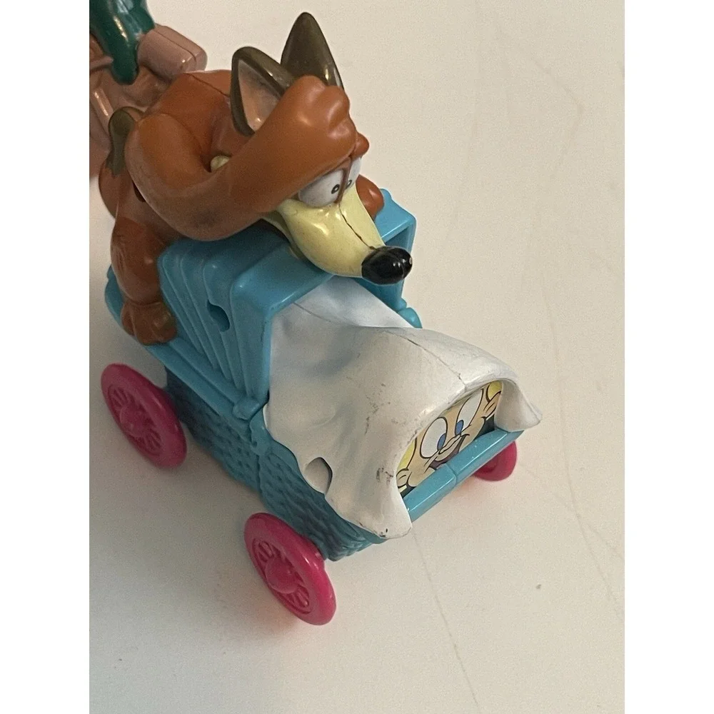 Vintage 1992 Warner Bros Porky's Ghost Catchers Toy Car Looney Tunes , Lot Of. 4